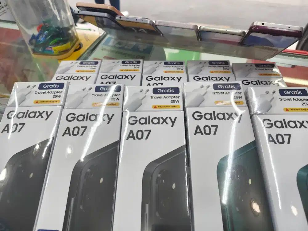HP SAMSUNG A07 ram 8/128GB FREE CHARGER & GARANSI RESMI NASIONAL 1thn