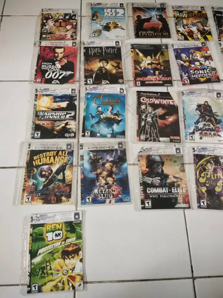 Kaset ps2 copy ori keluaran 2004