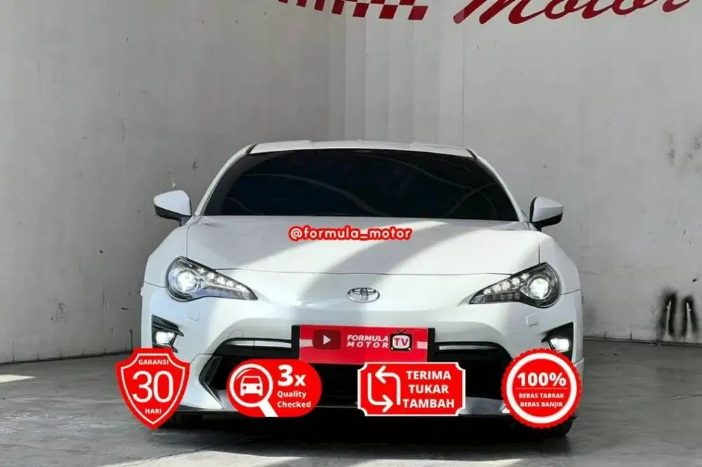 Toyota FT 86 TRD Matic 2.0 AT tahun 2019 Putih FT86 DP minim