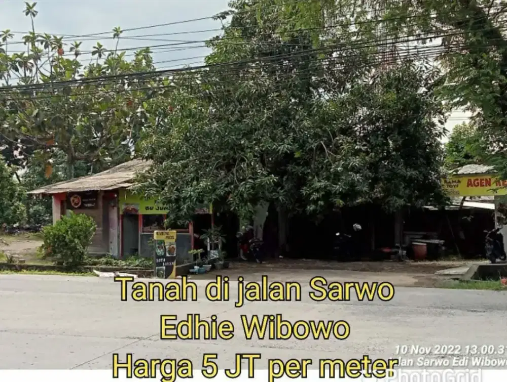 Dijual Tanah pinggir jalan Sarwo Eddi Pucang Gading Raya Pedurungan