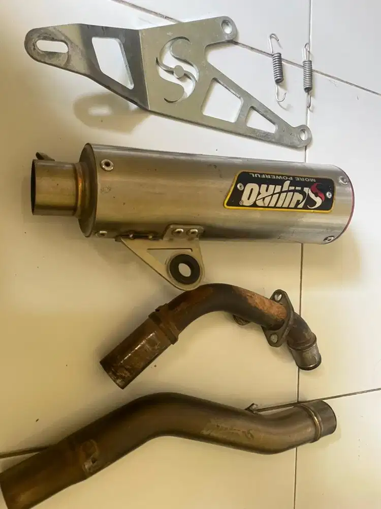 Knalpot Brong Shijiro vespa LX