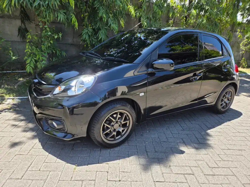 Brio E AT 2016 Hitam plat L stnk sd 2028