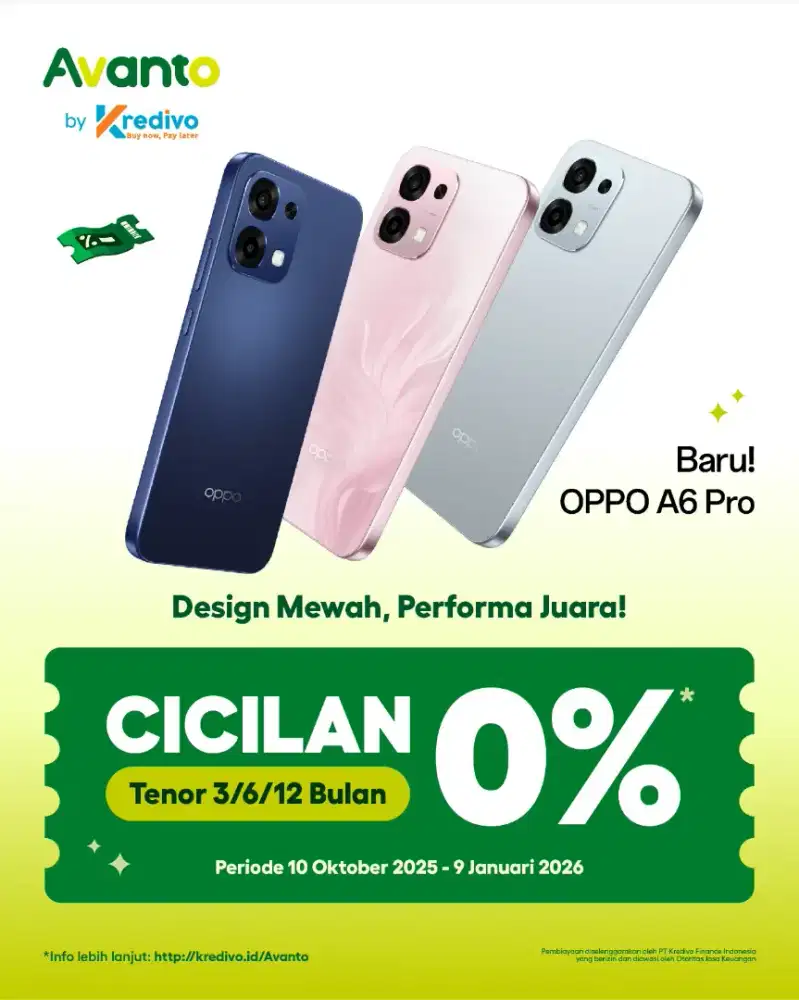 Oppo A6 Pro Tanpa Dp