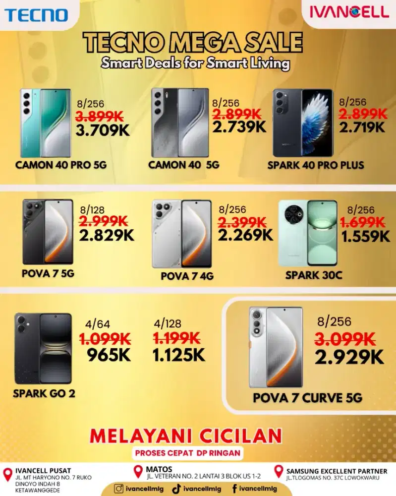 SPARK GO 2 RAM 8/128 MURAH SEKALI