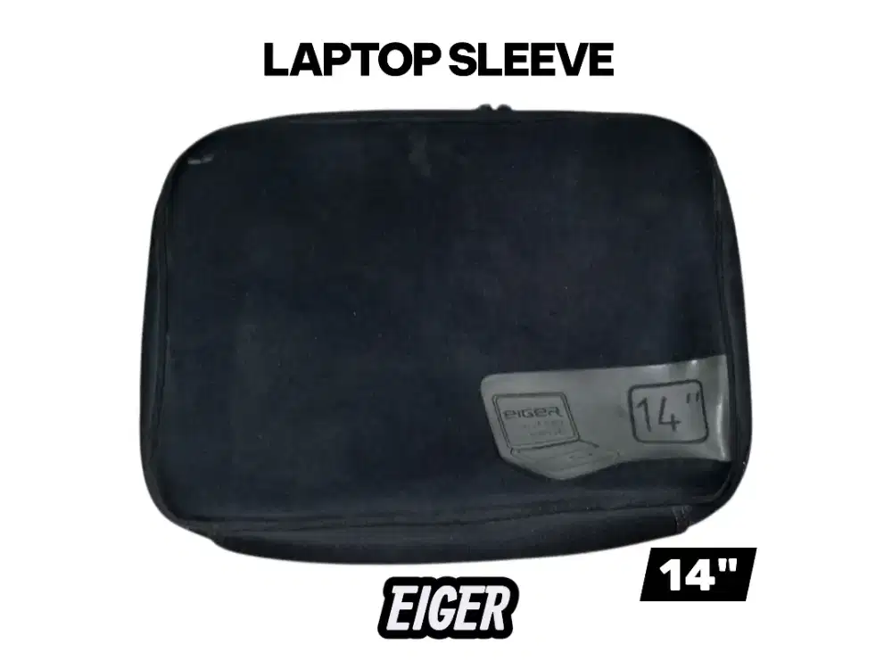 Laptop Sleeve Merk EIGER 14 inch Pelindung Laptop Sarung Laptop