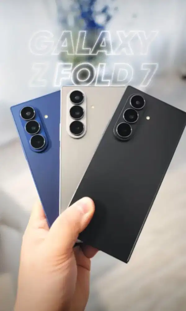 SAMSUNG GALAXY Z FOLD7 PROMO CICILAN BUNGA 0% DAN GRATIS 2X ANGSURAN