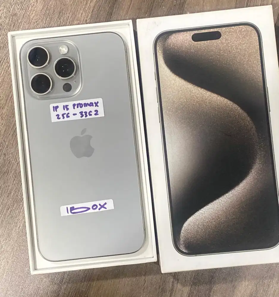 iphone 15 promax 256gb ibox fullset