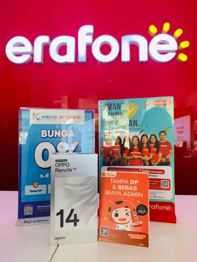 PROMO OPPO RENO 14 5G 8/256GB || CASHBACK BANK / FREE HEADSET JBL