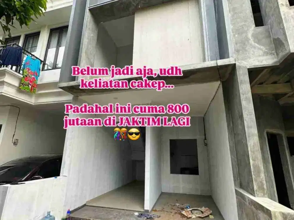 800 Jutaan Rumah 2lt di Ciracas Jaktim