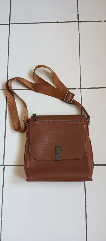 Tas p3dr0 coklat kulit