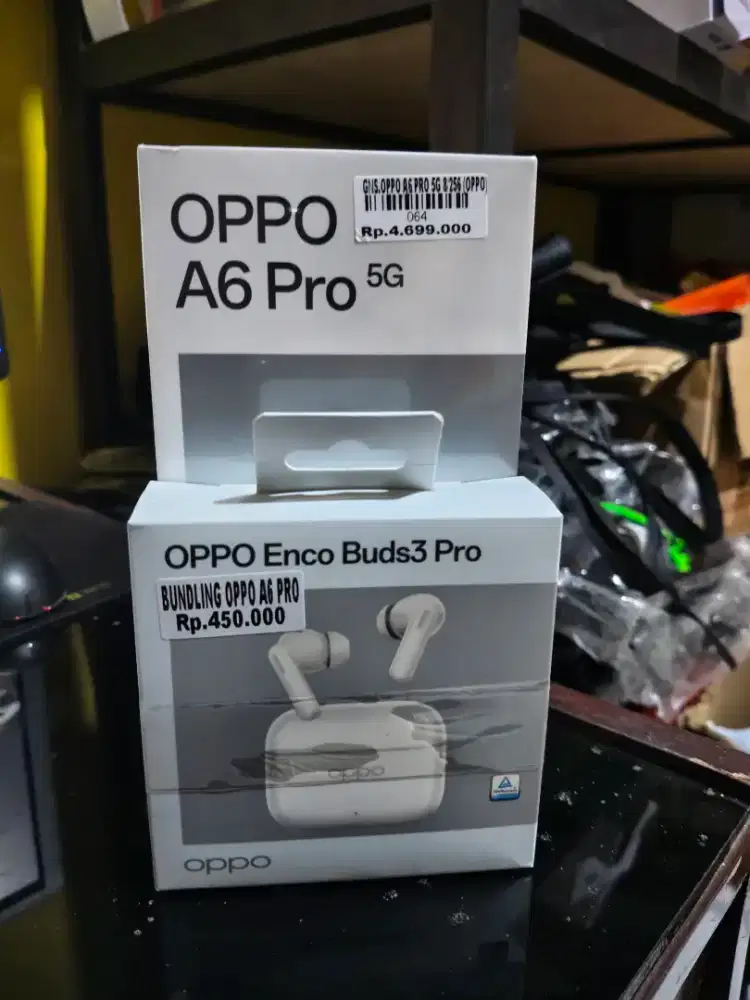 Oppo A6 pro 8/256 5G garansi resmi 1tahun Atlantis dahsyat