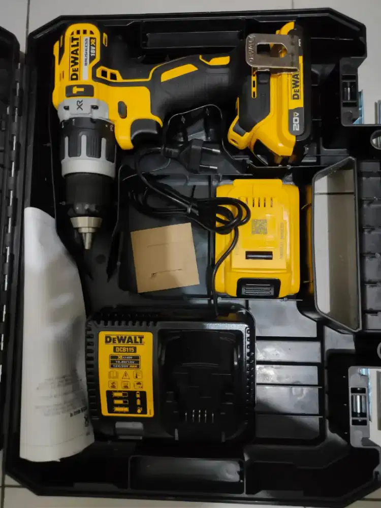 Bor cordeless dewalt dcd 796 d2 baru