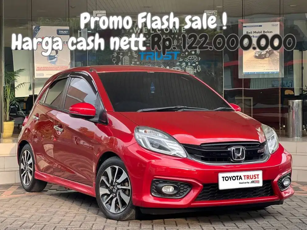 CASH, HONDA BRIO RS 1.2 AT 2017