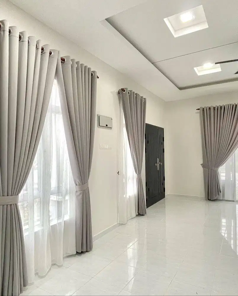 Jual Gorden Blackout Pasang Skat Klinik Hordeng Pintu Gordyn Vitrase