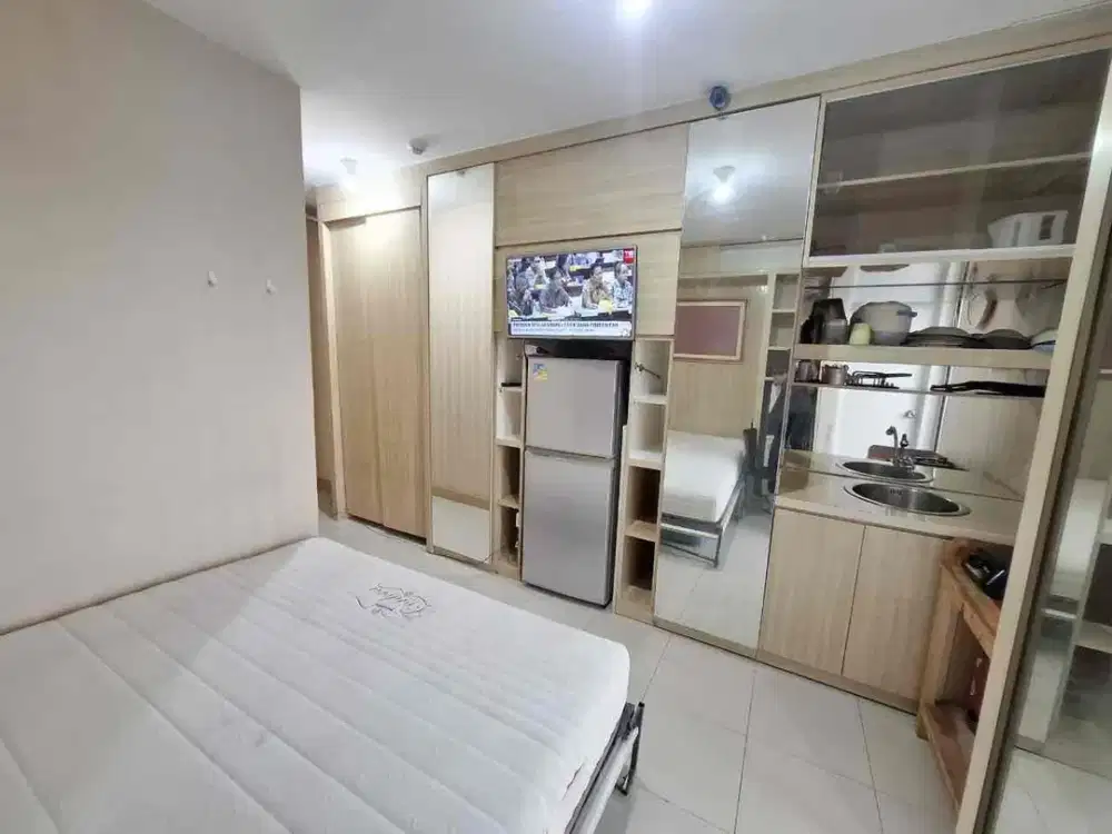 Murah Studio Fullfurnished Tower Edelweis Apartemen @Bassura City