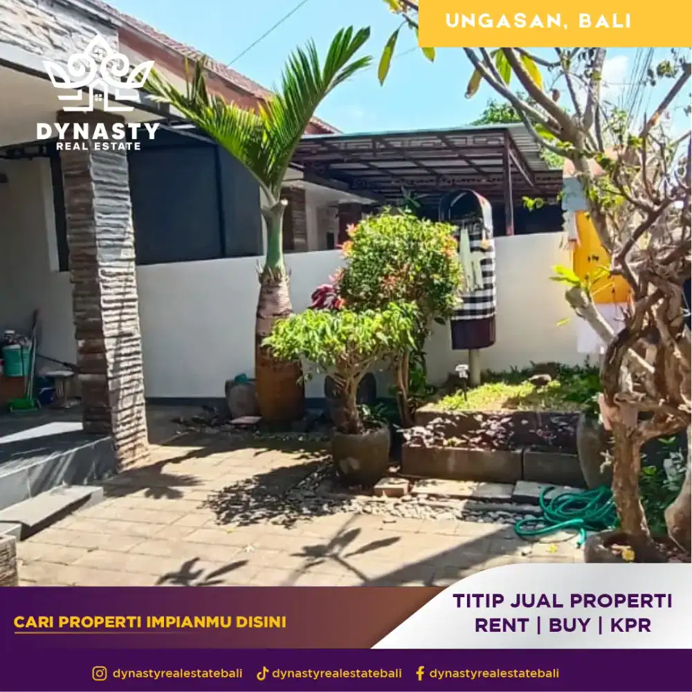 Rumah asri dekat GWK dan pantai
