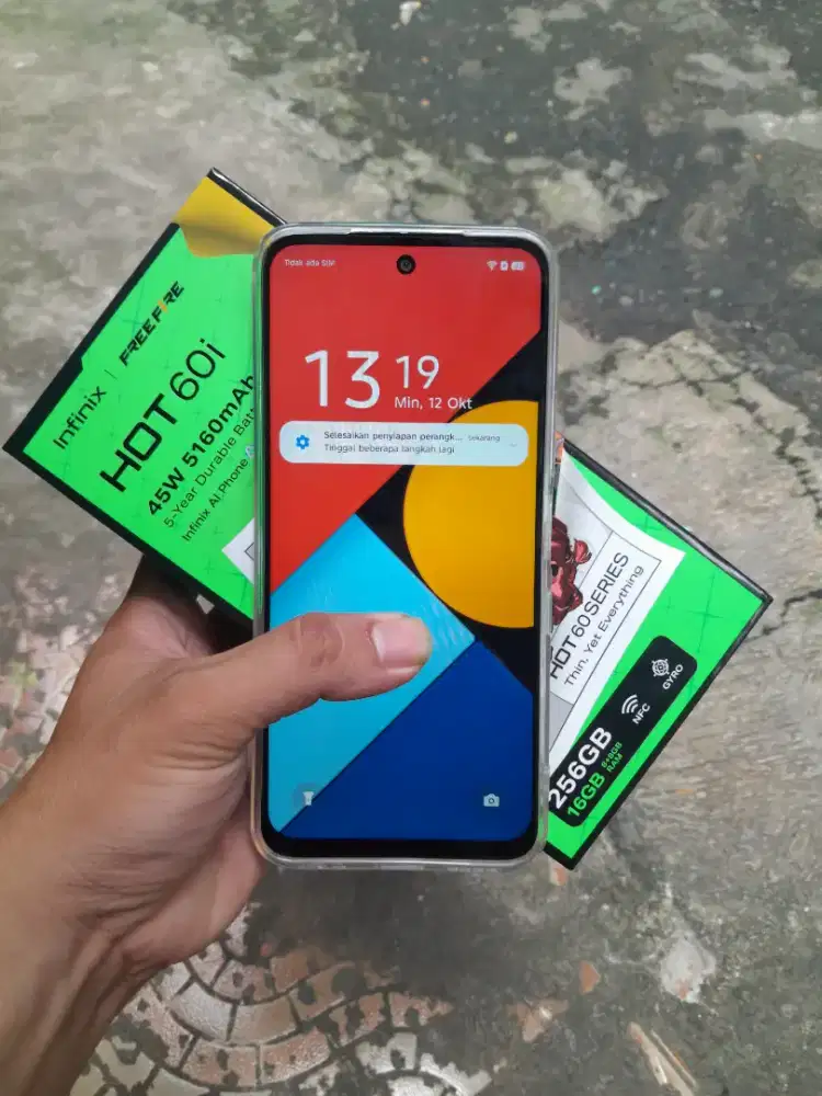 INFINIX HOT 60I 8+8/256 GB FULLSET LIKE NEW