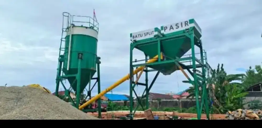 Batching Plant Mini 15–25 m³/jam –Efisien untuk Proyek Kecil-Menengah