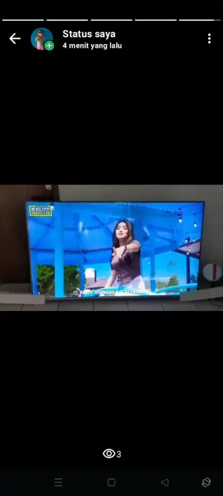 Jual tv Polytron 65in normal