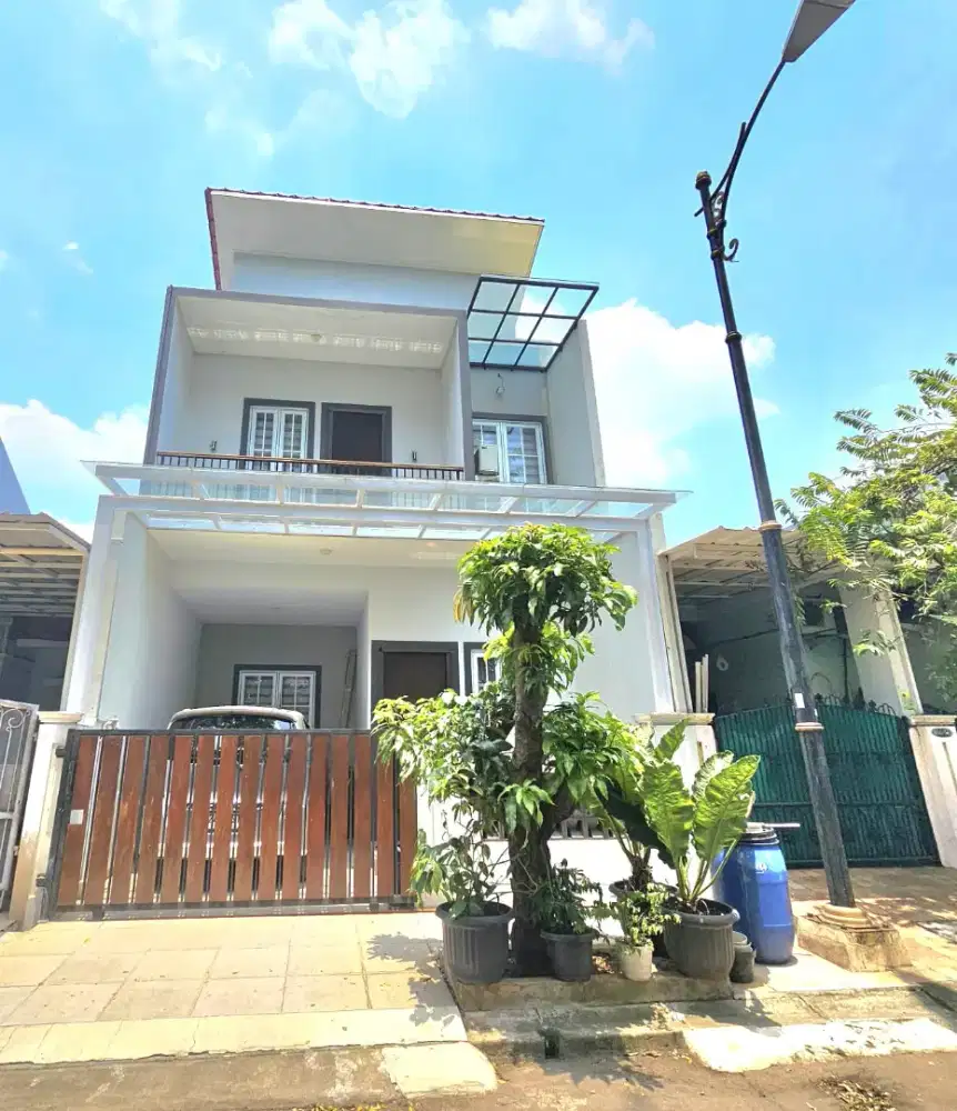 Rumah 2 lantai minimalis siap huni di rayal residance cakung jakarta