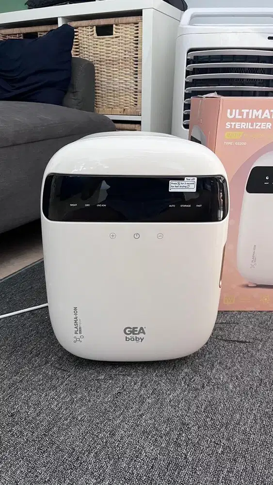 Gea baby ultimate uvc LED starilizer & dryer dengan plasma ion(Gs-300)