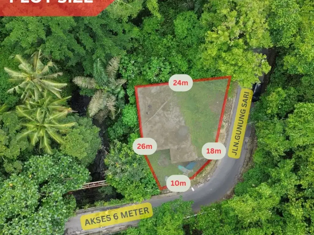 Dijual Tanah Premium + Struktur Bangunan di Ubud – Lokasi Strategis Sebelah Maya Ubud Resort