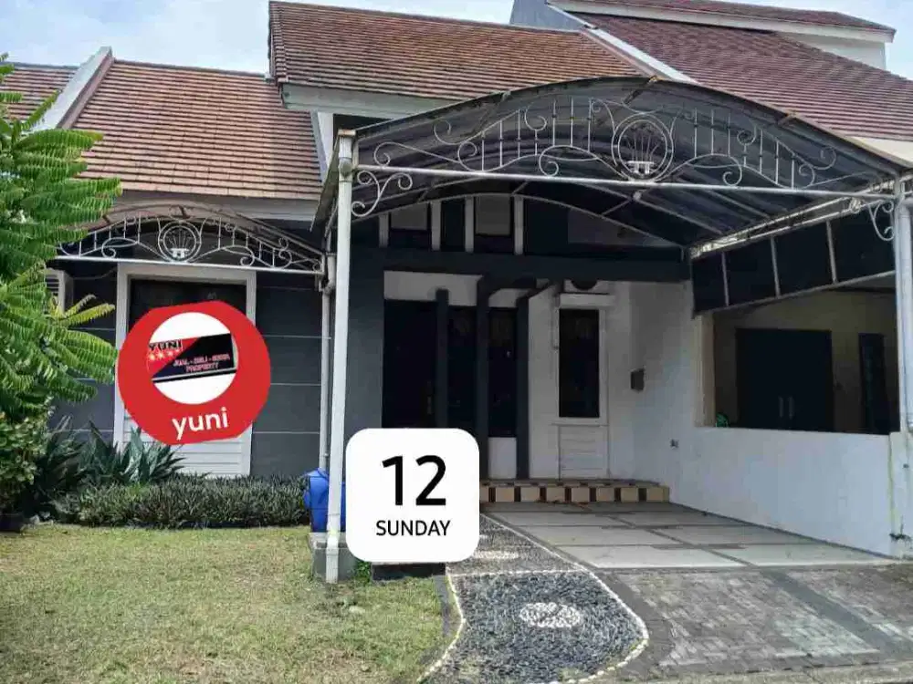 rumah rapi 1 lantai untuk keluarga kecil dilegenda wisata