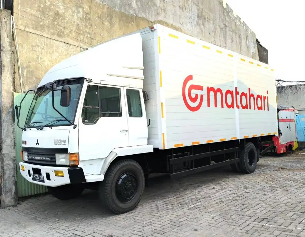 Mitsubishi Fuso engkel SL 4x2 FM517HL LONG box Aluminium 2018 bok