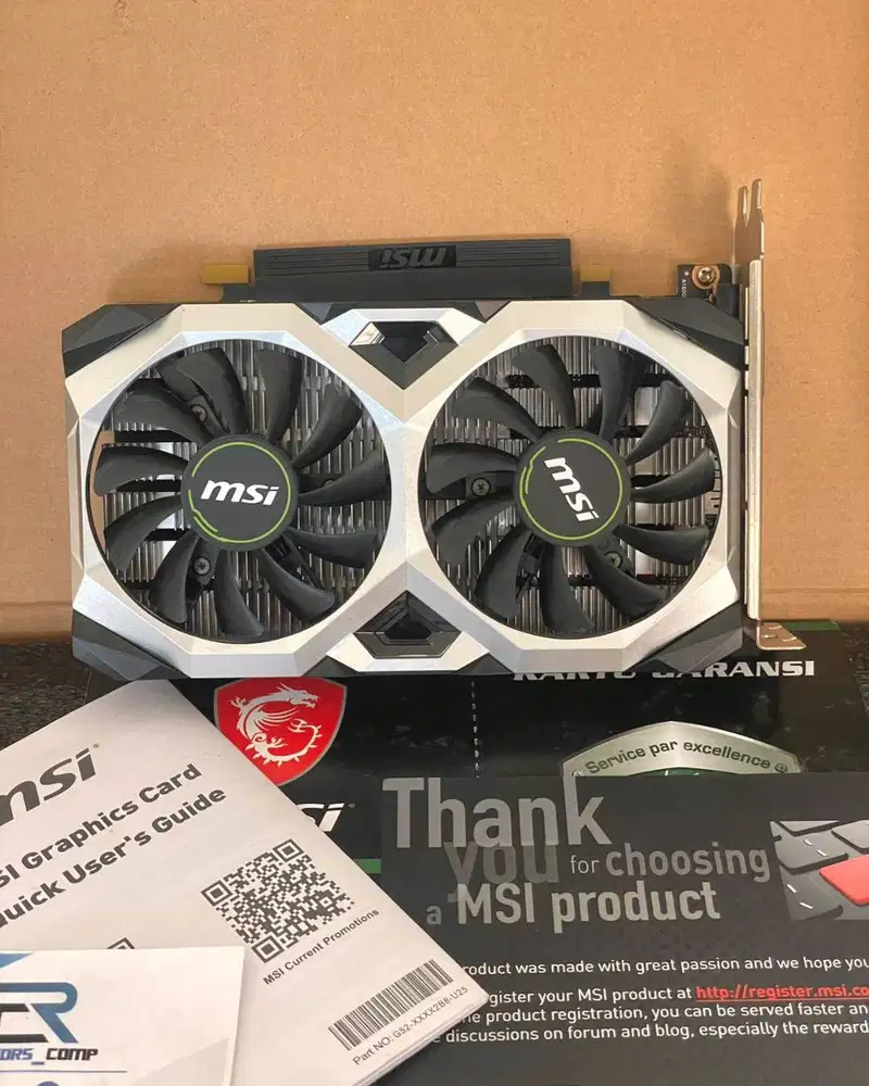 VGA MSI Ventus XS OC -  Nvidia Geforce GTX 1650