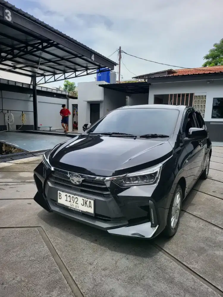 Cash Toyota Agya G AT 2024 like new pajak panjang