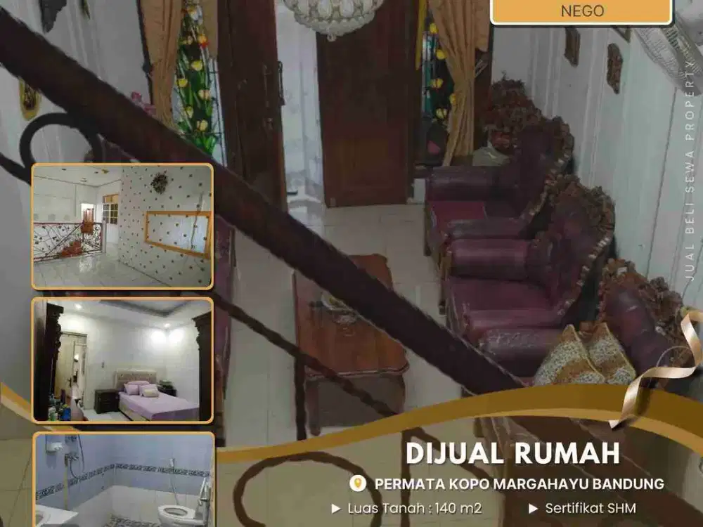 Jual Rumah 2 lantai strategis