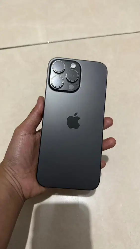IPHONE 16 PRO MAX BLACK TITANIUM 256GB