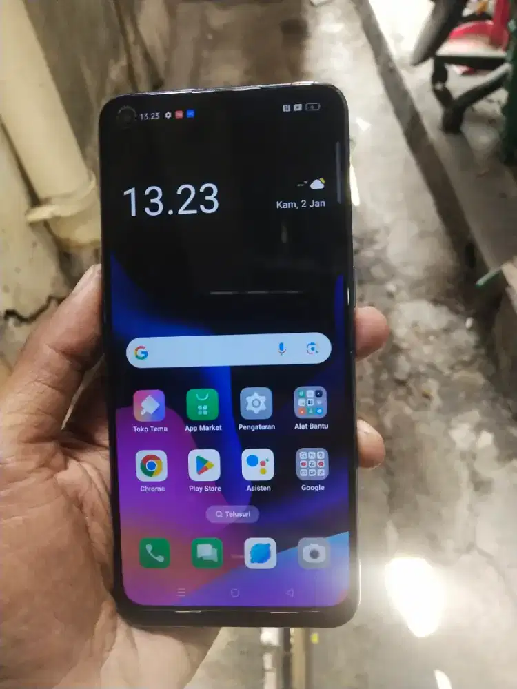 Oppo Reno 6 8+8/128 snapdragon720 NFC os13 minus sesuai deskripsi