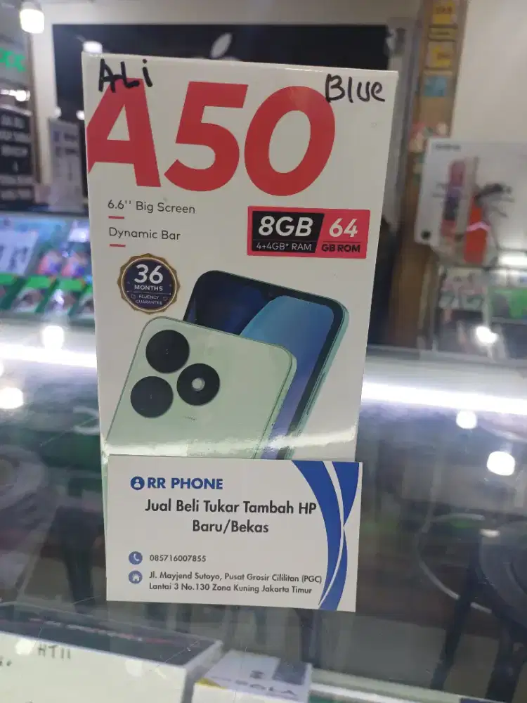Itel a50 ram 4+4gb