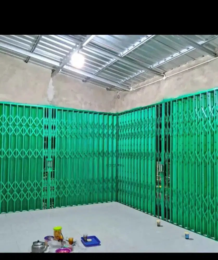 Menerima pembuatan pintu folding geat Rolling door