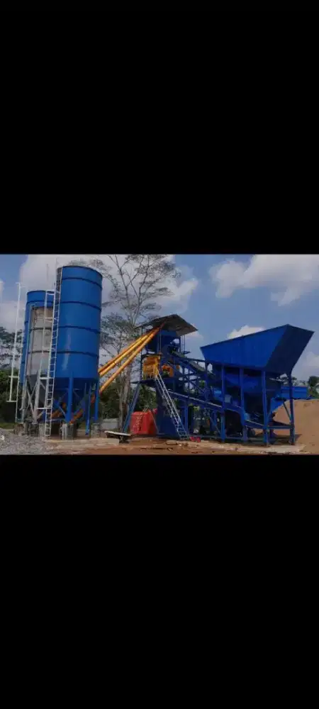 Batching Plant Mobile Wetmix 60–70 m³/jam, Efisien untuk Proyek Besar