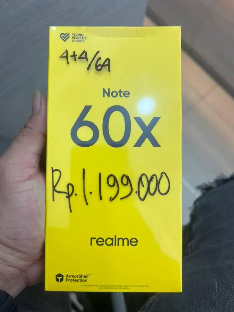 Realme note 60x new