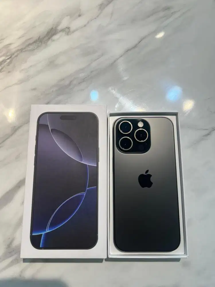 Iphone 16 Pro beacukai 256gb black titanium