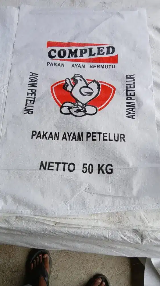 Karung Goni Pakan Ayam Baru 50 Kg