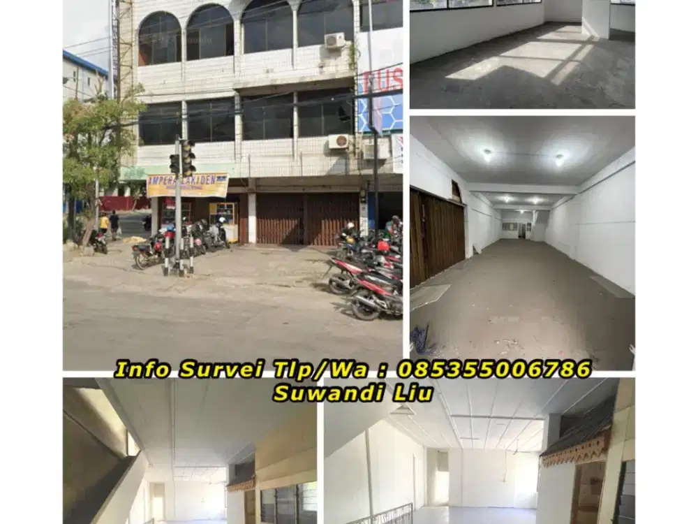 Dijual ruko 2 unit jln.tepi jalan a yani