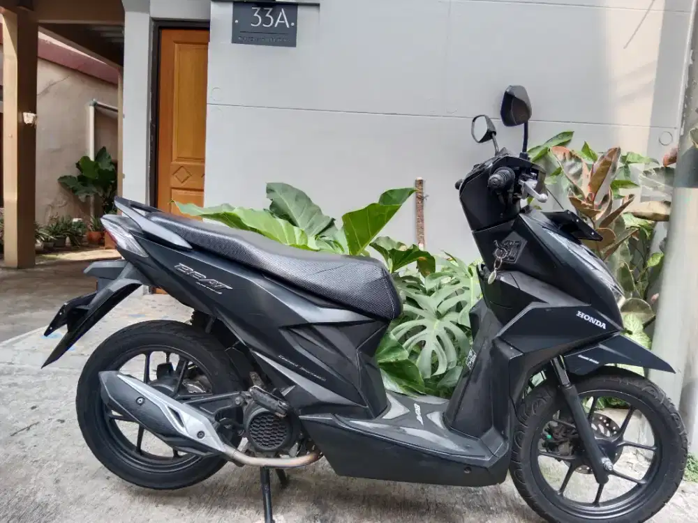 Honda beat deluxe 2020 hitam dop