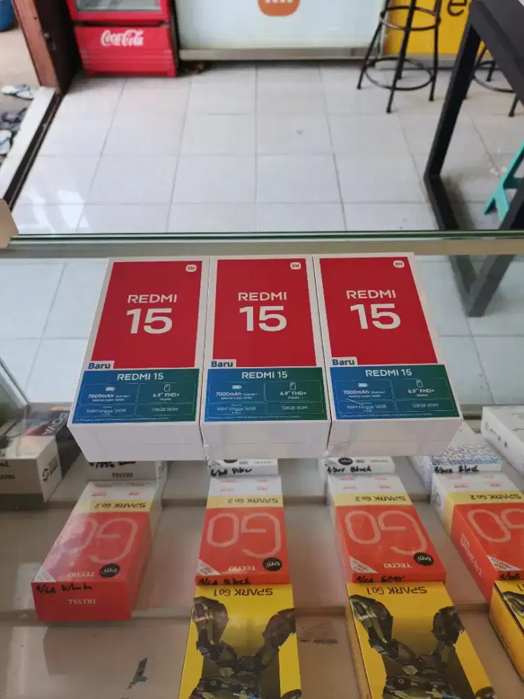 [ Fast respon WA ] Xiaomi Redmi 15 8+8/128 Garansi resmi 15bln