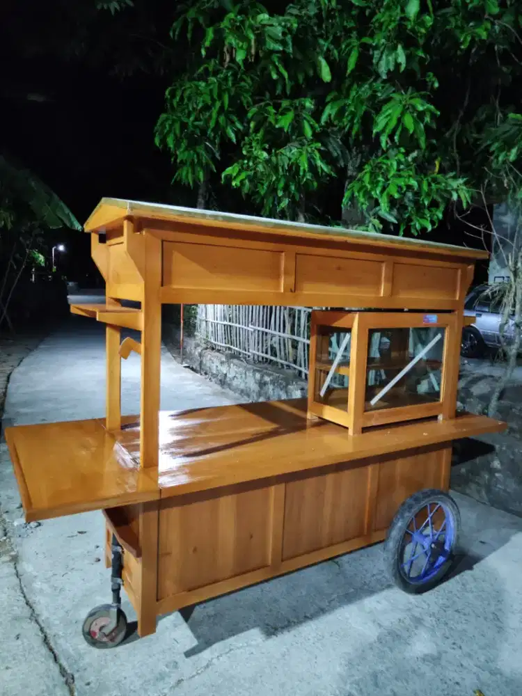 Gerobak Angkringan jg Melayani Pesanan Grobak Bakso Mie Bubur Sate dlL