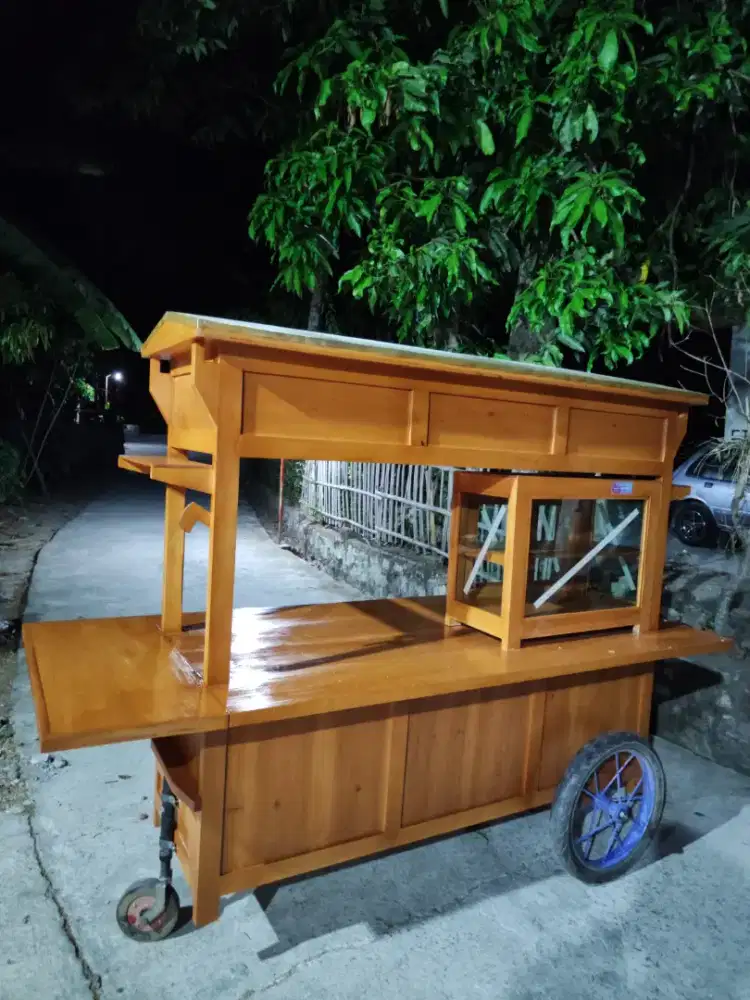 Gerobak Angkringan jg Melayani Pesanan Grobak Bakso Mie Bubur Sate dlL