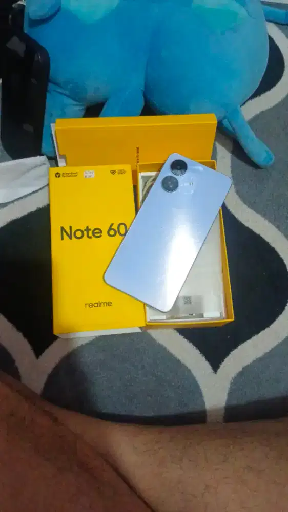REALME NOTE 60 12/128GB LENGKAP MULUS