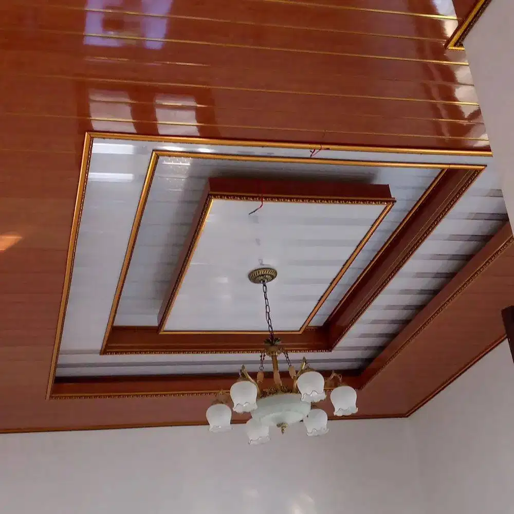 Wall Moulding Sekat Plafon Partisi PVC GRC Gypsum Jasa Tukang Pasang