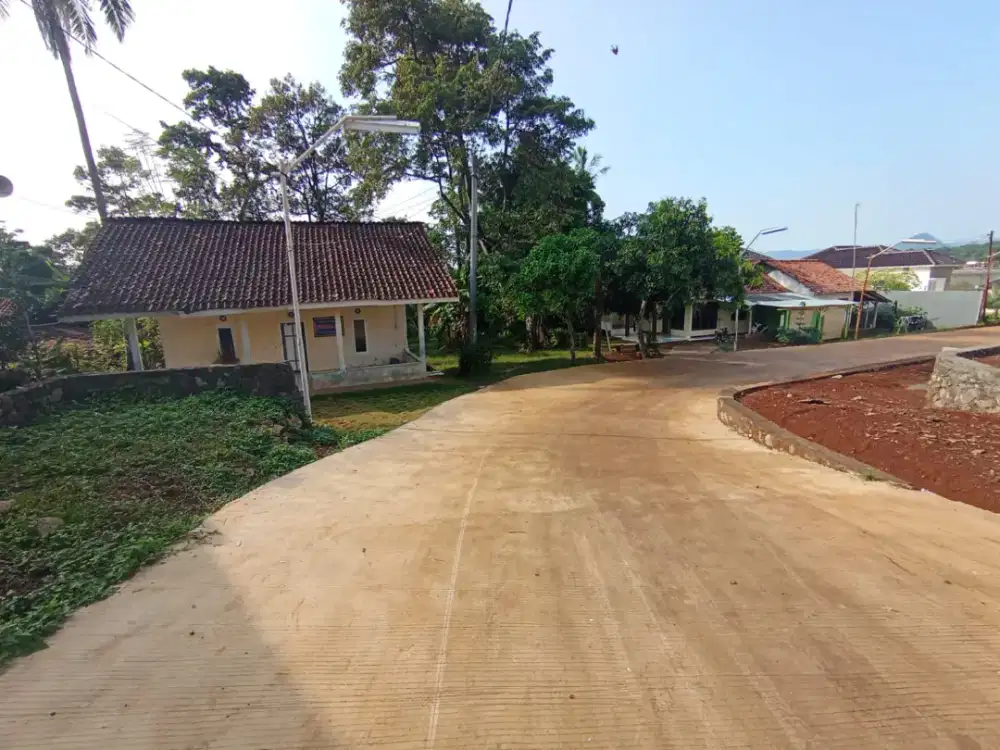 Tanah kebun durian pinggir jalan