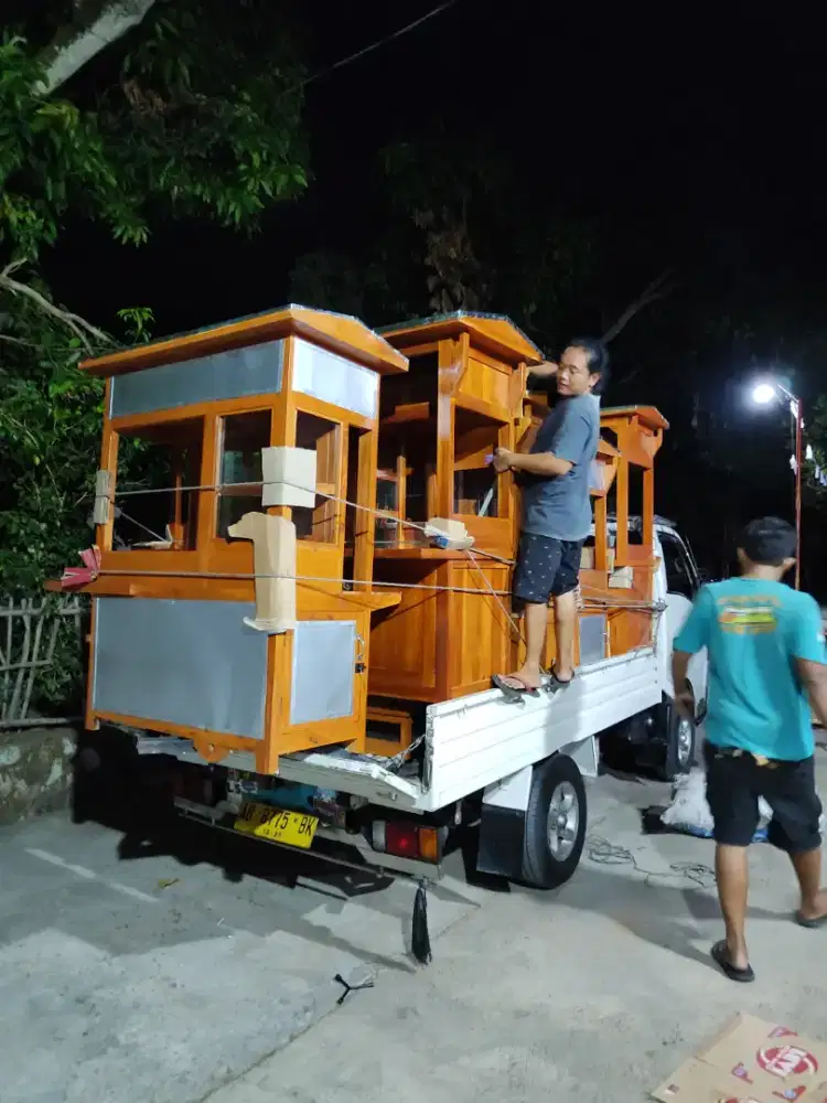 Gerobak Angkringan jg Melayani Pesanan Grobak Bakso Mie Bubur Sate dlL