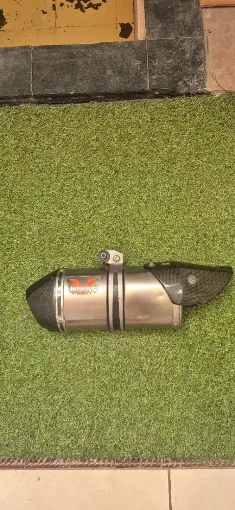 KNALPOT RACING WINGS ORIGINAL EX KTM SUPERDUKE (AKRAPOVIC, SC PROJECT)