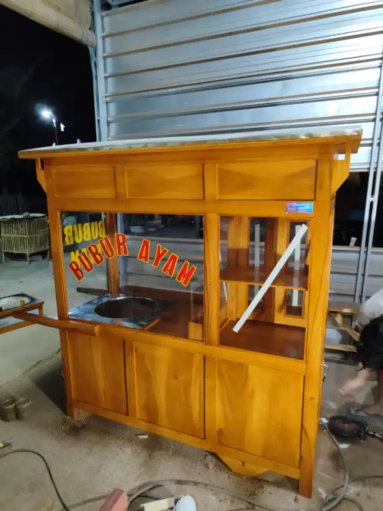 Gerobak Angkringan jg Melayani Pesanan Grobak Bakso Mie Bubur Sate dlL